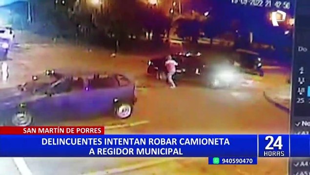 SMP: intentan robar camioneta de regidor pero vecinos frustran asalto lanzando piedras y botellas