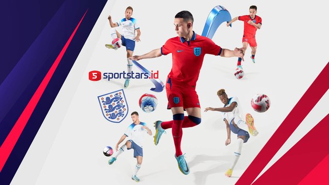 Jelang lawan Italia, Timnas Inggris Pamerkan Jersey Baru Bernuansa Semangat Pemain Muda