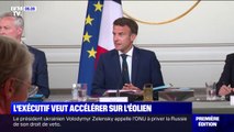 Visite d'Emmanuel Macron à Saint-Nazaire: l'exécutif veut accélérer sur l'éolien