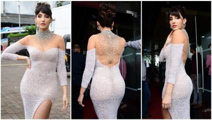 Nora Fatehi At The Shooting Of ‘Jhalak Dikhhla Jaa’ Part 1