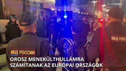 Orosz menekülthullámra készülnek a részleges mozgósítás bejelentése után