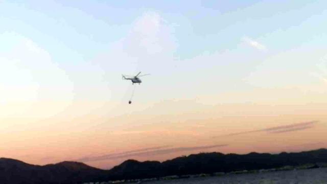 Muğla 3. sayfa haberleri: Marmaris'teki orman yangınına havadan söndürme çalışmaları başladı