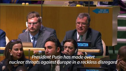 Biden puts pressure on Putin as reservists called up for war