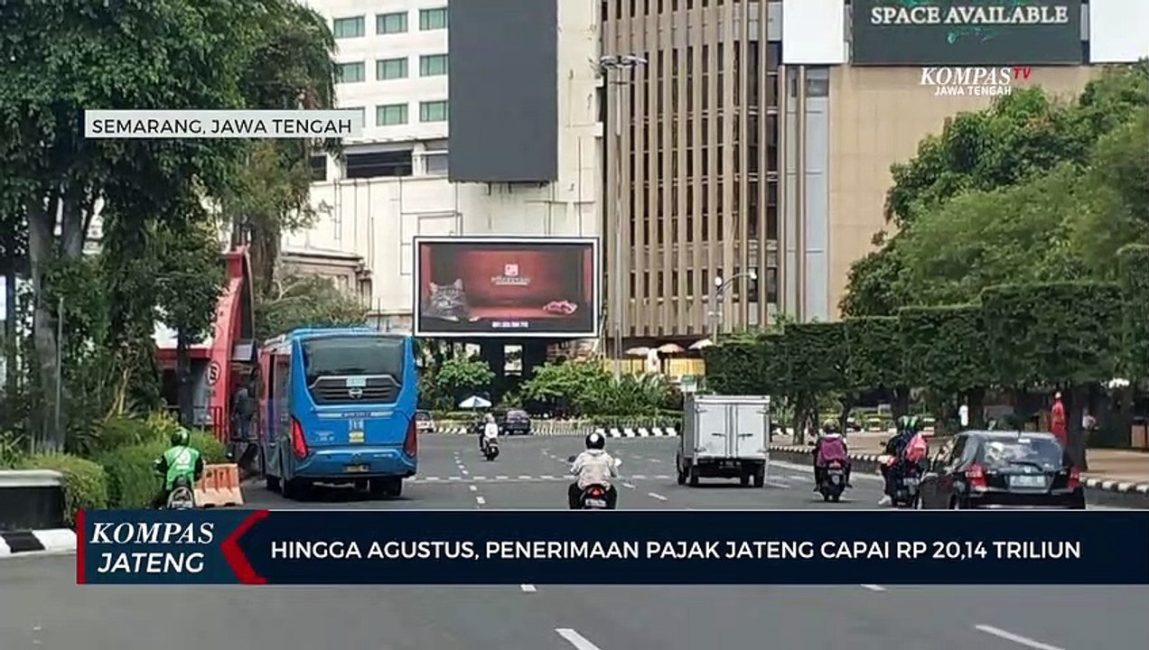 Hingga Agustus, Penerimaan Pajak Jateng Capai Rp 20,14 Triliun