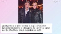 Gérard Darmon, papa à 68 ans : révélations sur la grossesse de sa femme Christine, 25 ans de moins