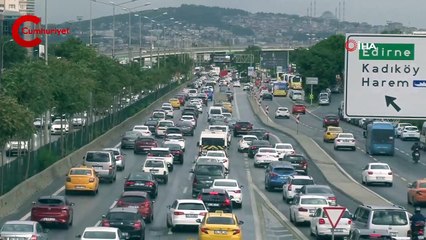 İstanbul’da yağmur trafiği: Yoğunluk yüzde 67