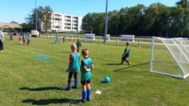 Entraînement école de foot
