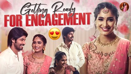 Getting Ready for Engagement | Tejaswini Gowda | Amardeep Chowdary