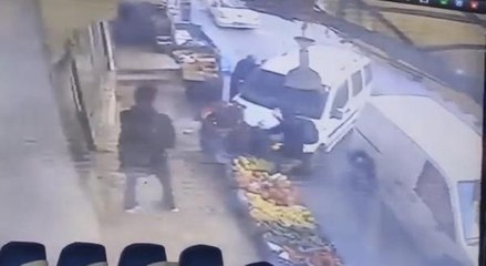 Son dakika haber | ARNAVUTKÖY'DE FACİANIN UCUZ ATLATILDIĞI KAZA KAMERADA