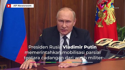 Umumkan Wajib Militer, Putin Ditinggal Kabur Rakyatnya