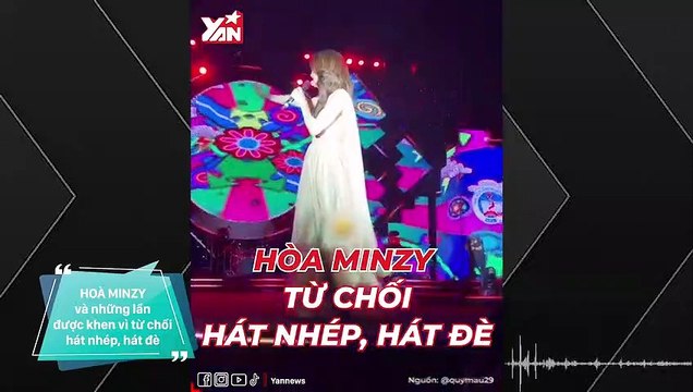 Hòa Minzy từ chối hát nhép, hát đè khi lên sân khấu: Chấn nhận mọi thứ để có bản live hay