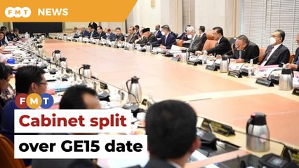 Ministers reportedly divided over GE15 date
