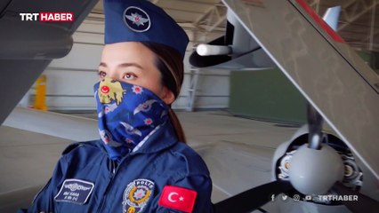 Türkiye'nin ilk kadın İHA teknisyeni görevini başarıyla yapıyor