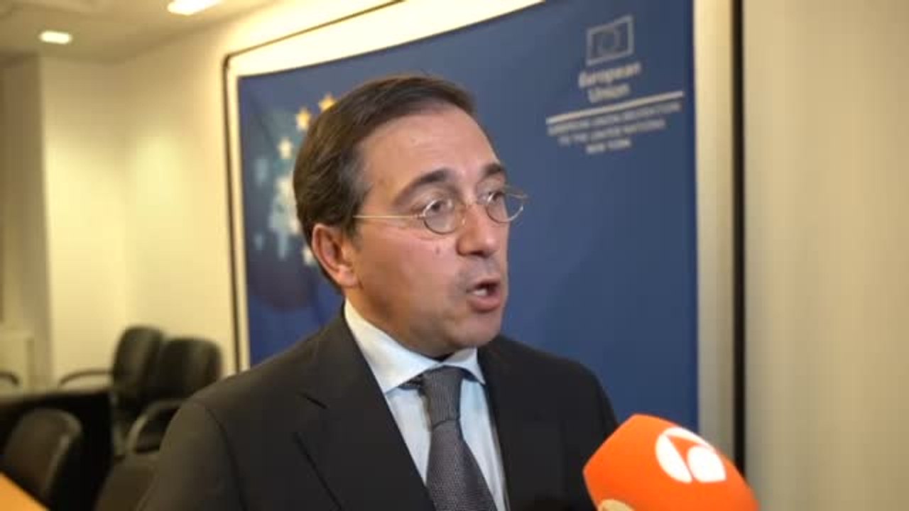 Albares: "No vamos a dar ninguna excusa para ninguna escalada pero eso no nos va a amedrentar" para "apoyar la soberanía de Ucrania"