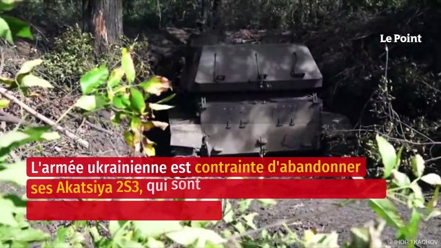 Dans l'armée ukrainienne, l'artillerie soviétique tire sa révérence