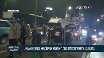 Tuntut Pembatalan Omnibus Law dan Harga BBM, Kelompok Buruh Berjalan Kaki dari Depok-Jakarta!