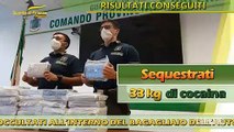 Oltre 30 kg di cocaina nel bagagliaio, arrestato a Buonfornello giovane corriere reggino