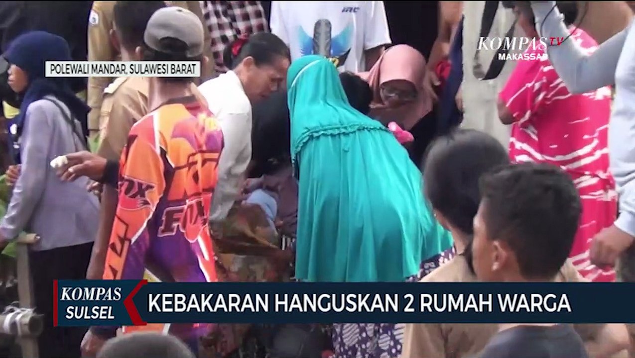 Kebakaran Hanguskan 2 Rumah Warga