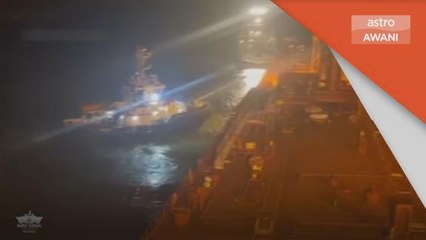 Laluan Perdagangan | Kapal tangki minyak tersangkut di Terusan Suez