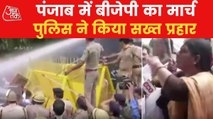 BJP workers protest against Bhagwant Mann govt in Chandigarh