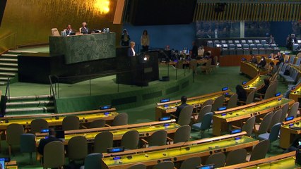 Liz Truss adresses the UN pledging further support for Ukraine amid nuclear threats from Russia