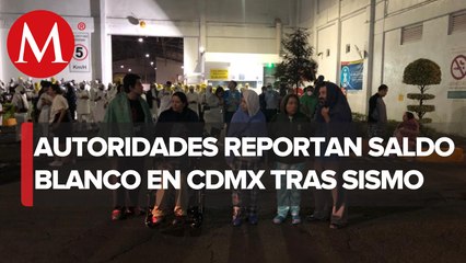 Personas en pijama y luces en el cielo: así se vivió el sismo de 6.9