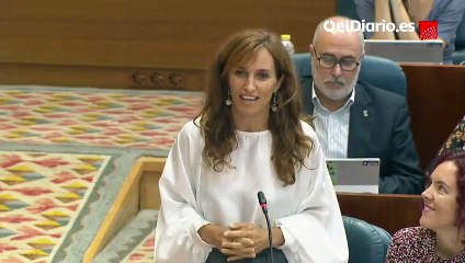 Mónica García, a Ayuso: "Ustedes no fomentan los paraísos fiscales, si no los parásitos fiscales"