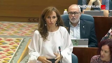 Mónica García, a Ayuso: "Ya que usted se dedica a ser la presidenta de Tabarnia, puedo dedicarme yo a ser la de Madrid. Necesitamos un Gobierno que no boicotee su futuro"