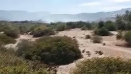 Son dakika haberi: Kaş'ta makilik alanda çıkan yangın kontrol altına alındı