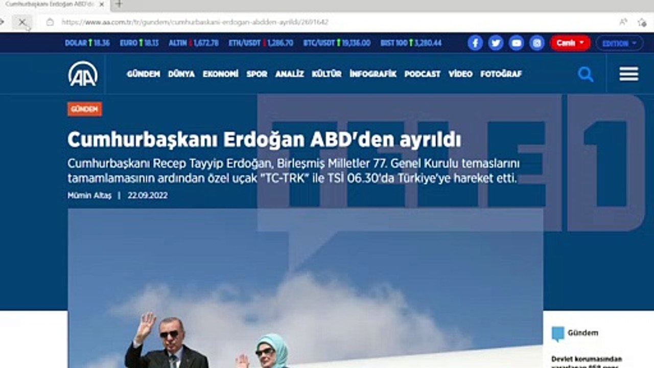 AA başlığı değiştirdi