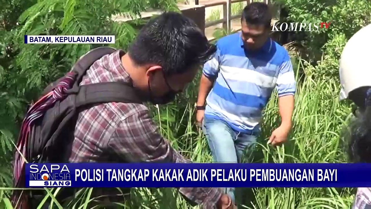 Polisi Tangkap Kakak Adik Pelaku Pembuang Bayi Baru Lahir