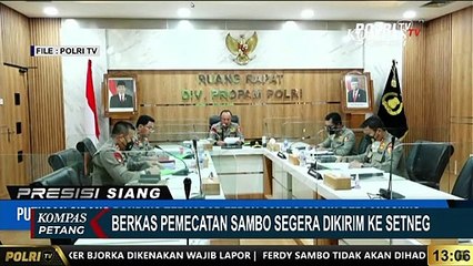 Masih Dalam Proses, Berkas Pemecatan Ferdy Sambo Segera Dikirim ke Sekretariat Negara