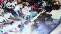 Surat में Teacher ने Student को पीटा, फिर बच्चे के मां बाप ने लाठी से Teacher को पीटा । Viral Video