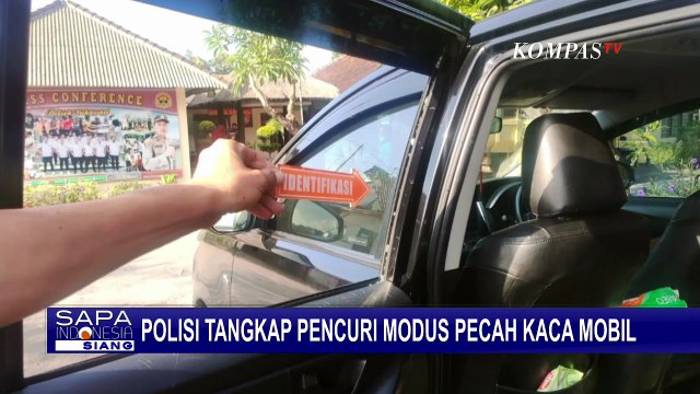 Polisi Tangkap Pencuri Modus Pecah Kaca Mobil, Pelaku Sudah Beraksi 15 Kali!