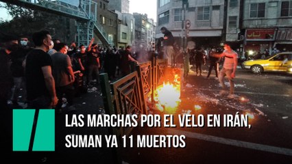 Download Video: Irán corta internet móvil y WhatsApp para callar las marchas por el velo, que suman 11 muertos