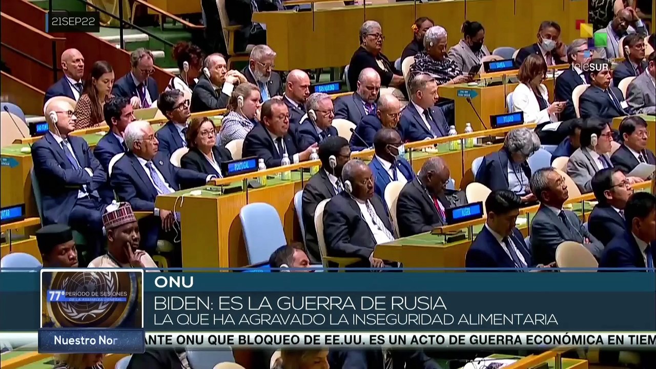 Llamado a EE.UU. a respetar autodeterminación de los pueblos marcó el 2º día de debates en la ONU