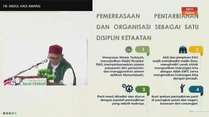 Jangan turut kepala sendiri, ikut arahan pentadbiran - Presiden Pas