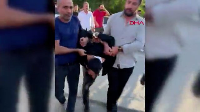 3 kişiyi öldürüp, 2 polisi yaralayan saldırganın yakalanma anı kamerada