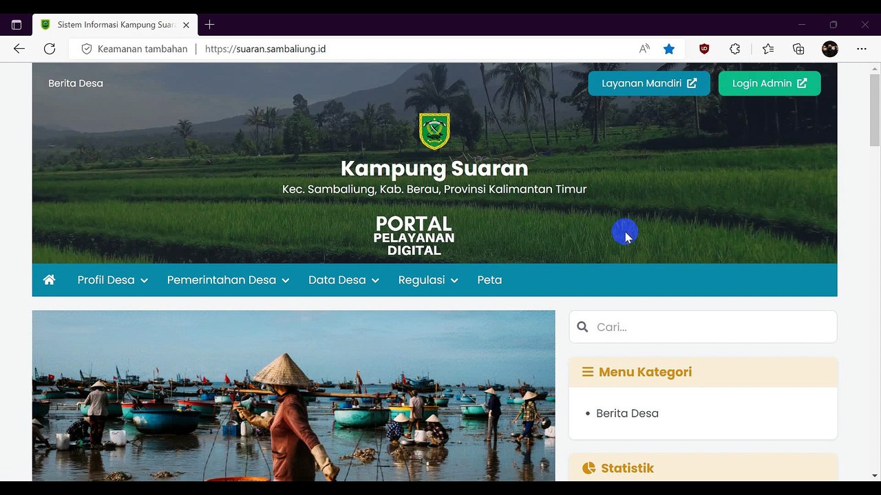 TUTORIAL MENGINPUT DATA STRUKTURAL KAMPUNG