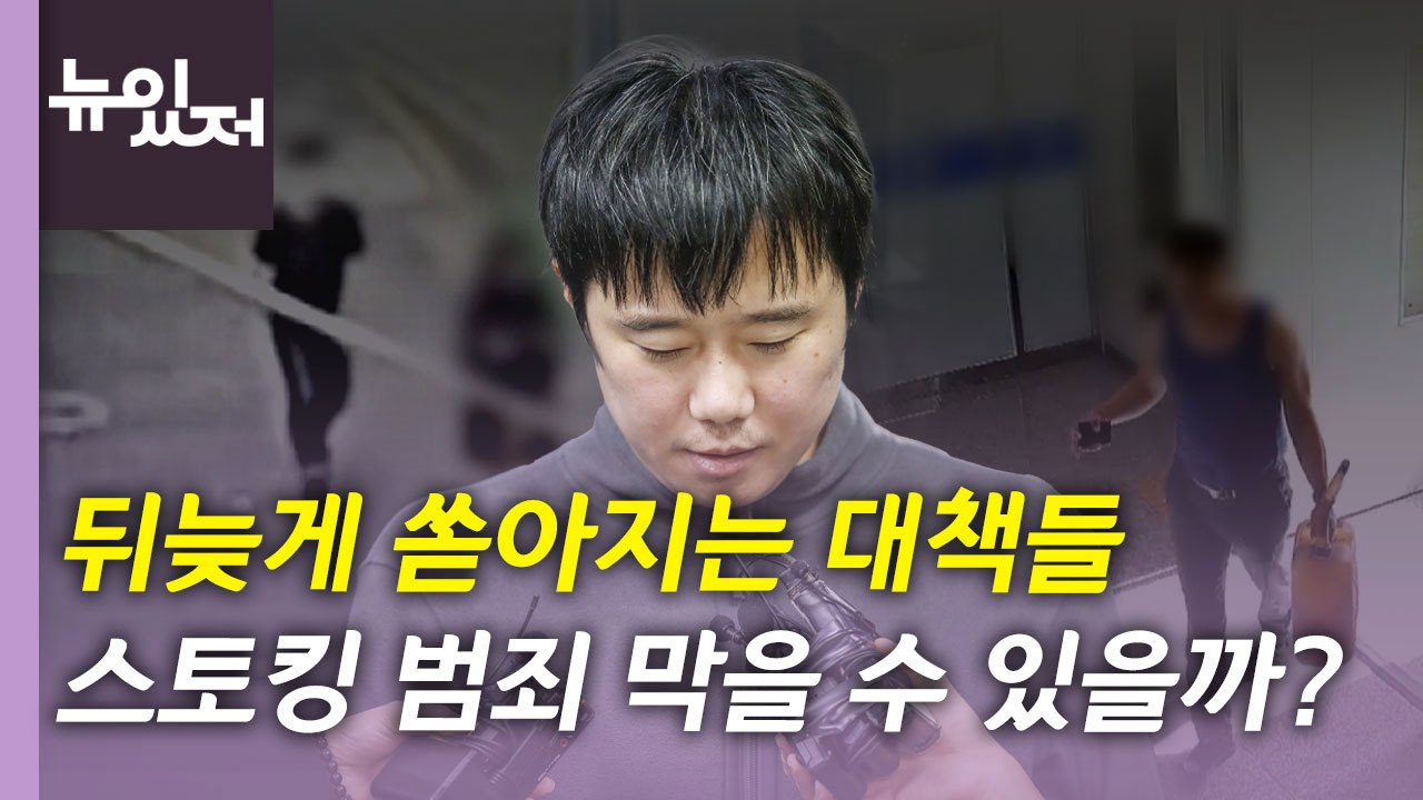 [뉴있저] 속속 드러나는 계획 범죄 정황...스토킹 대책, 효과는? / YTN