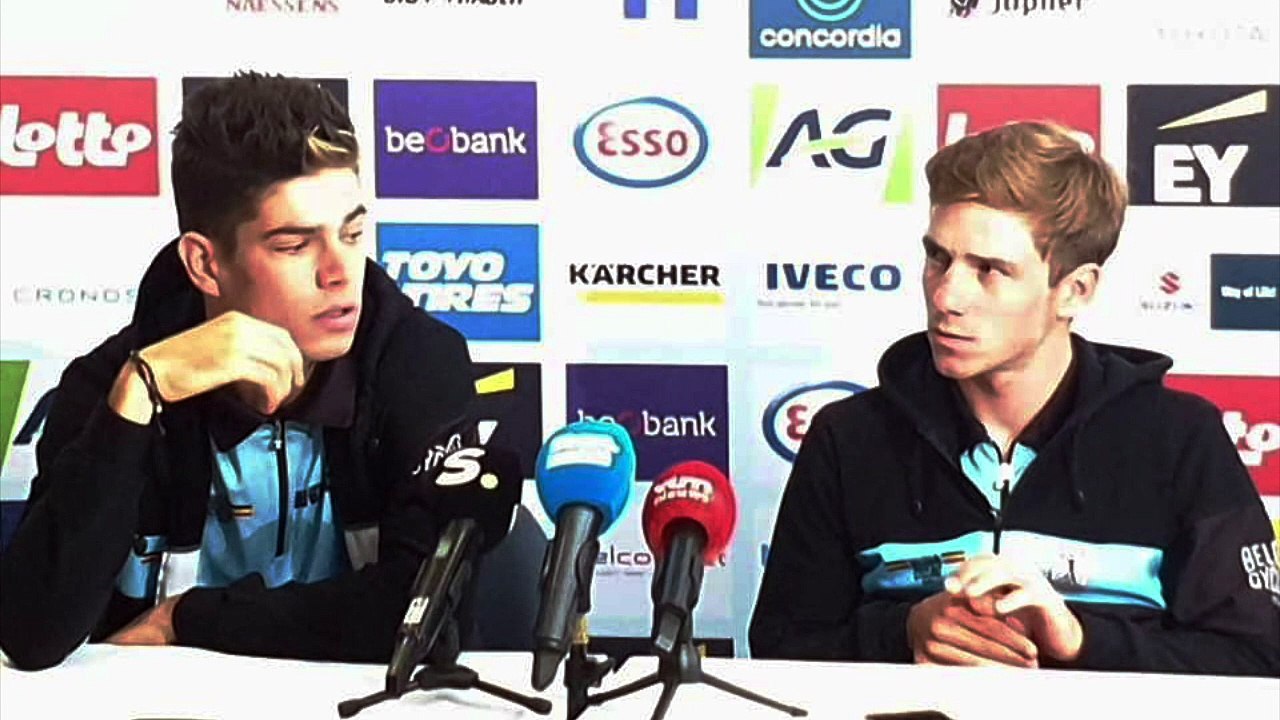 Championnats du Monde 2022 - Route - Wout Van Aert : "With Remco Evenepoel, we have a very good co-leader, we saw him on La Vuelta, right ?"