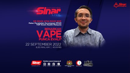 Benarkah vape punca EVALI?