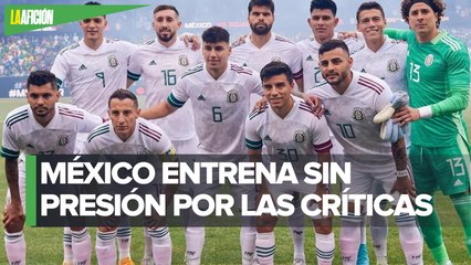 Selección mexicana tiene entrenamiento con jugadores disponibles