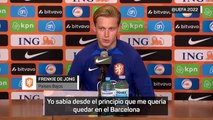 La frase de De Jong que puede sentar mal en el Barça | Diario AS