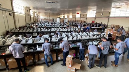 Brasil prepara urnas de voto eletrónicas para eleições