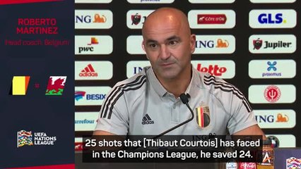 Courtois is ‘on top of the world’ - Martinez