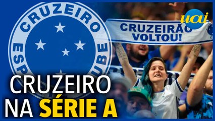 Voltou! Festa da torcida do Cruzeiro em jogo do acesso