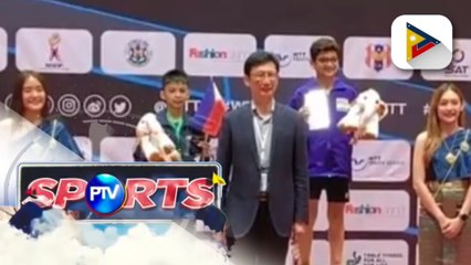 PTTF, susuportahan ang WTT silver medalist na si Cruz