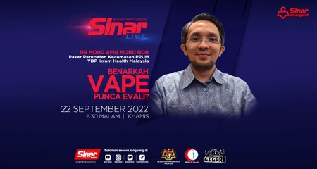 Benarkah vape punca EVALI?