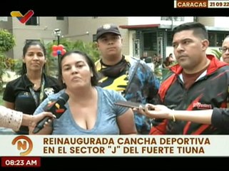 Caracas | GDC reinaugura cancha deportiva en Fuerte Tiuna como parte del 1×10 del Buen Gobierno